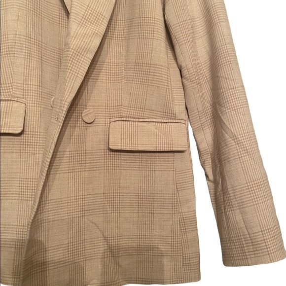 House of Harlow Tan Plaid Blazer - Picture 10 of 15